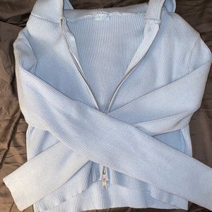 Brandy Melville light blue jacket